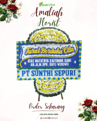Papan Bunga Duka di Jati Negara