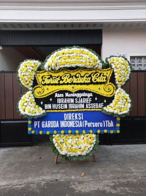 Papan Bunga Duka di Jati Negara