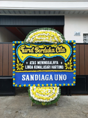Papan Bunga Duka di Jati Negara