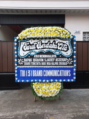 Papan Bunga Duka di Jati Negara